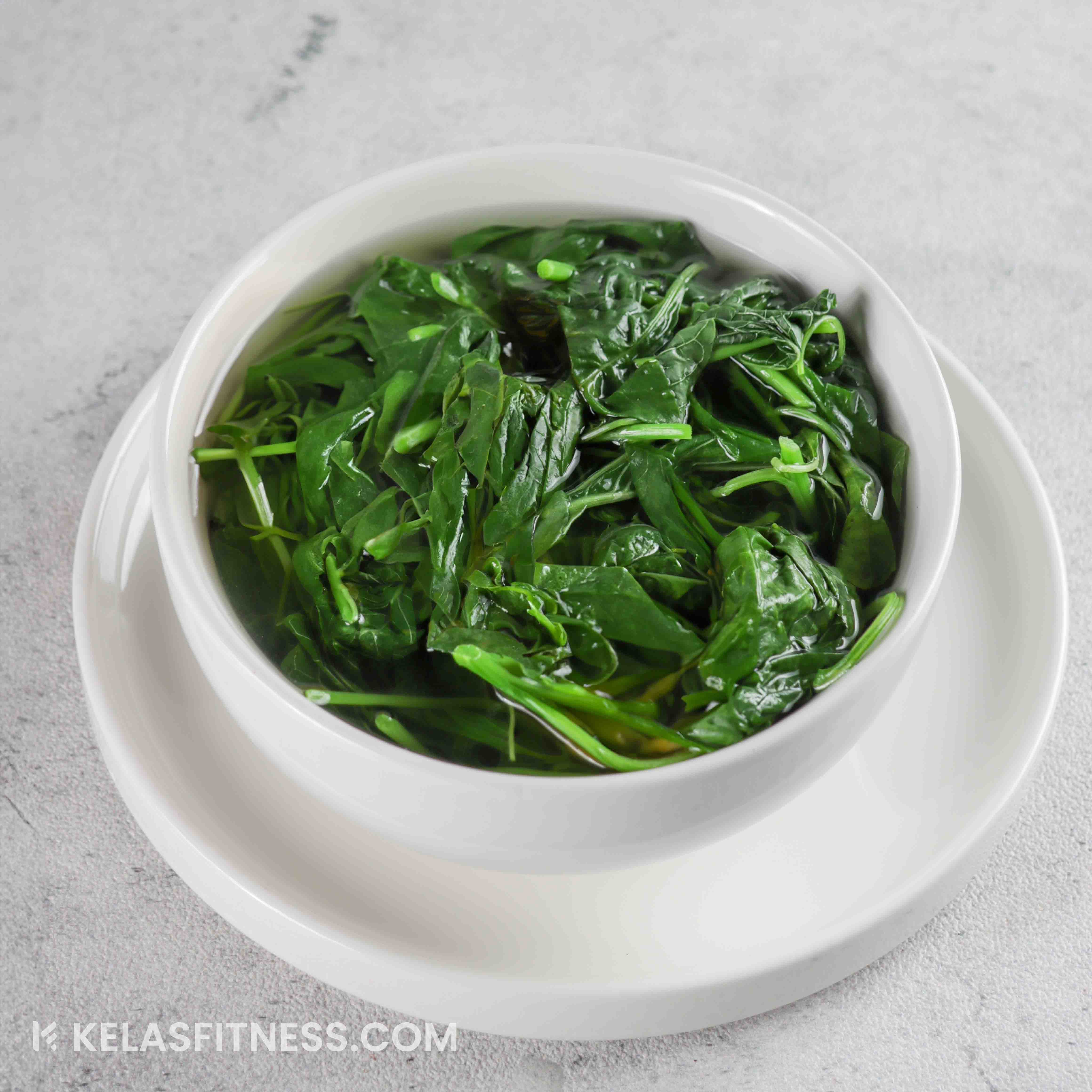 Resep Sayur Bayam Rebus
