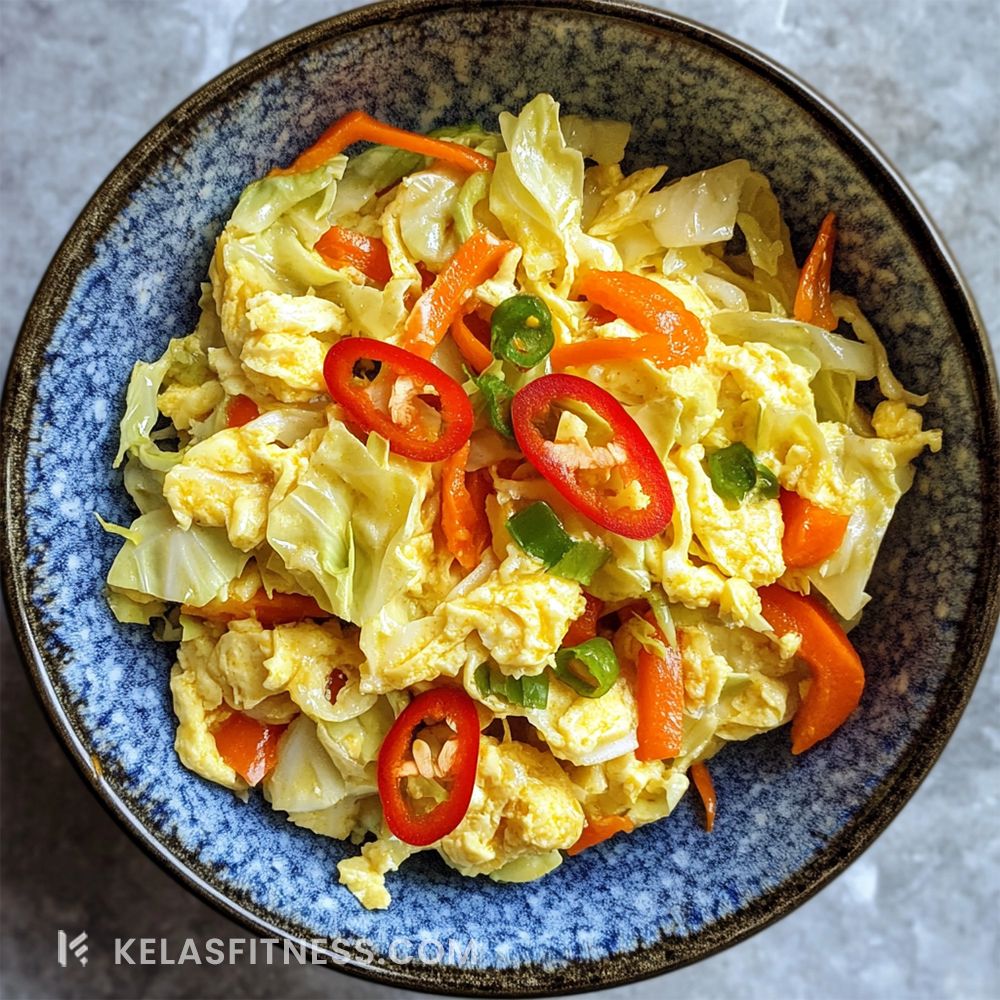 Resep Tumis Telur Sawi Putih
