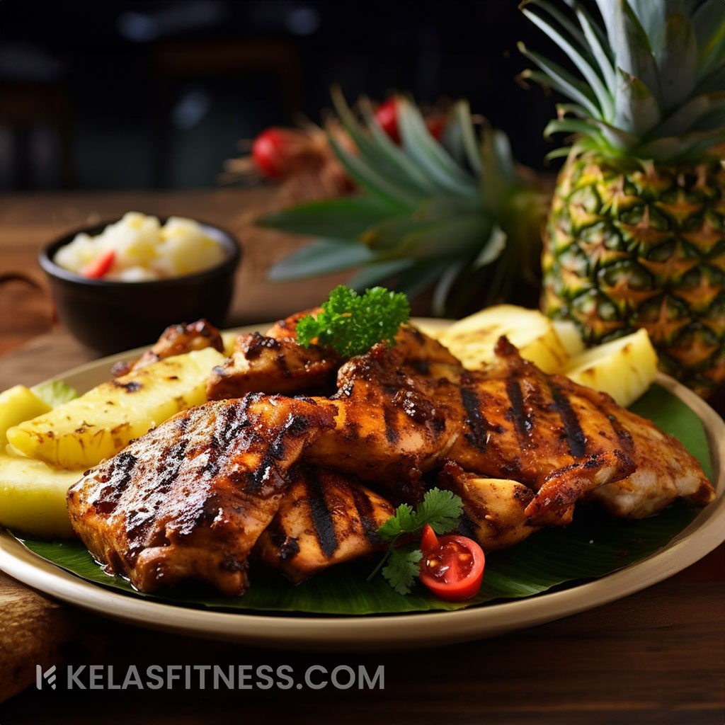 Resep Ayam Grill Bumbu Nanas
