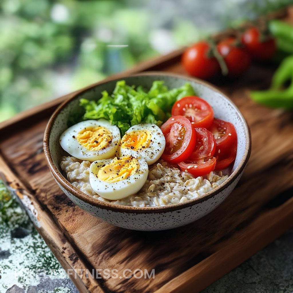 Resep Oatmeal Telur Rebus