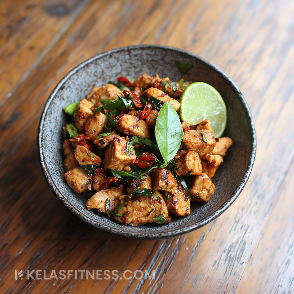 Resep Oseng Ayam Tempe Daun Jeruk