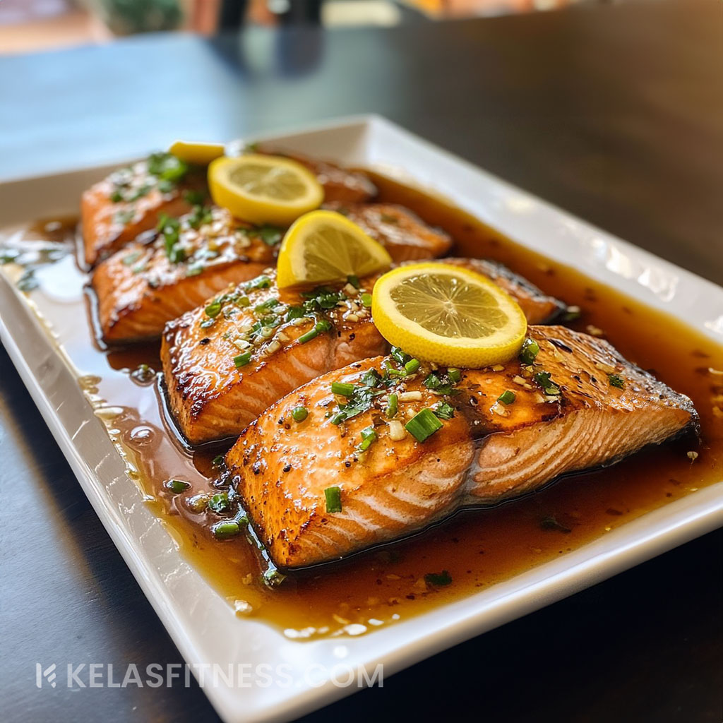 Resep Ikan Salmon Saus Lemon