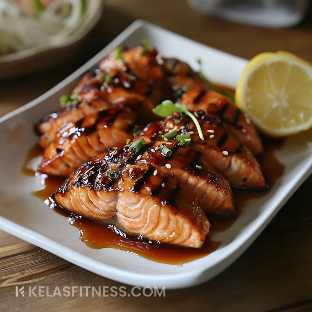 Resep Salmon Teriyaki