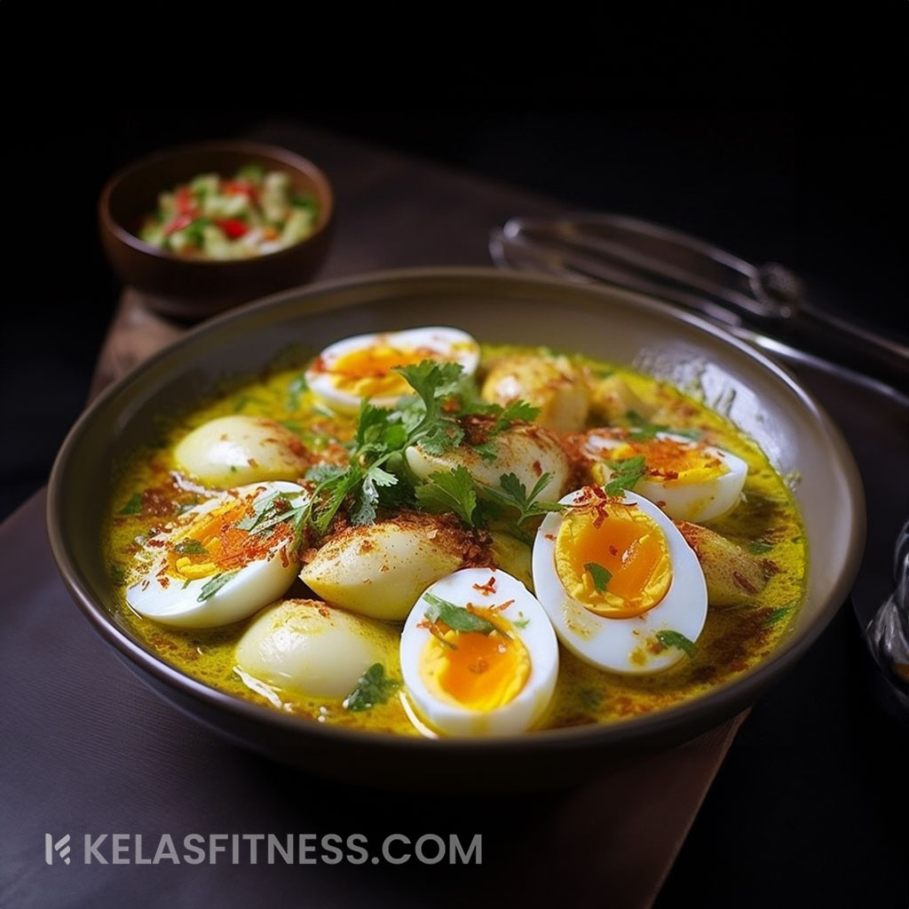 Resep Telur Bumbu Kuning