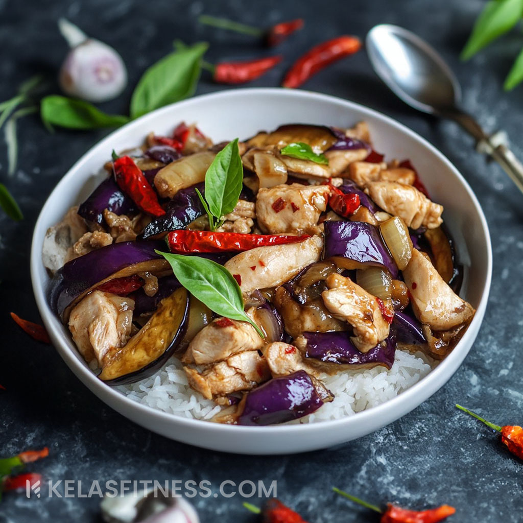 Resep Tumis Terong Ayam