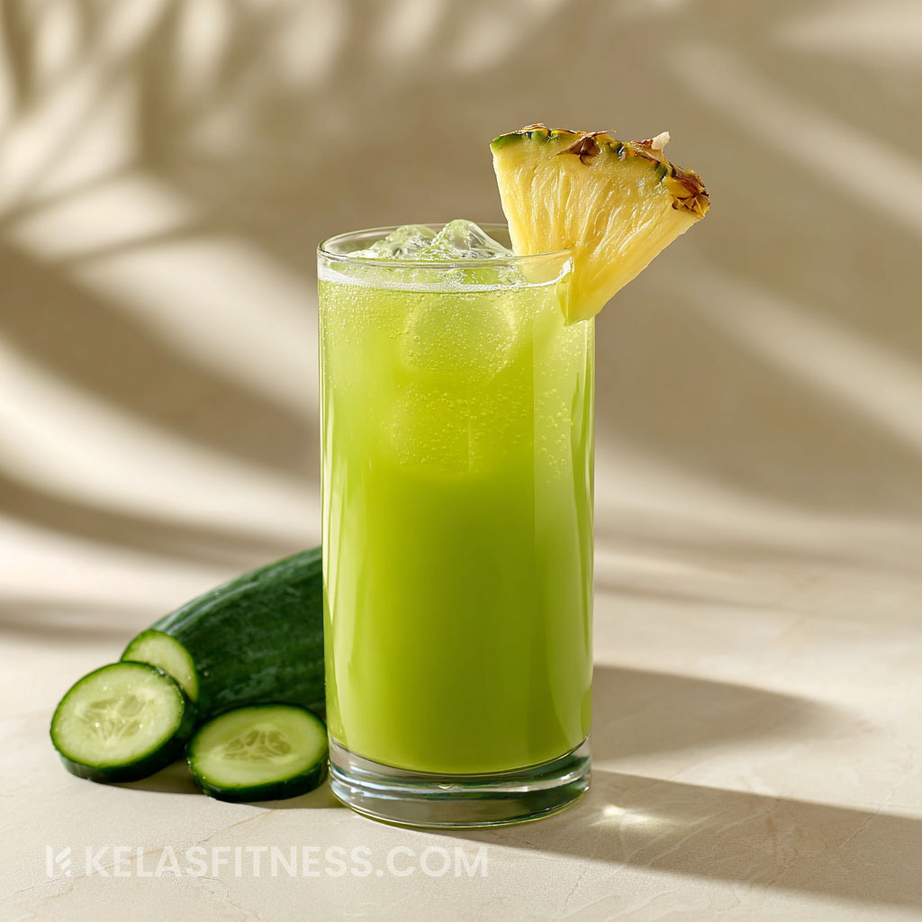 Resep Cucumber Pine Splash