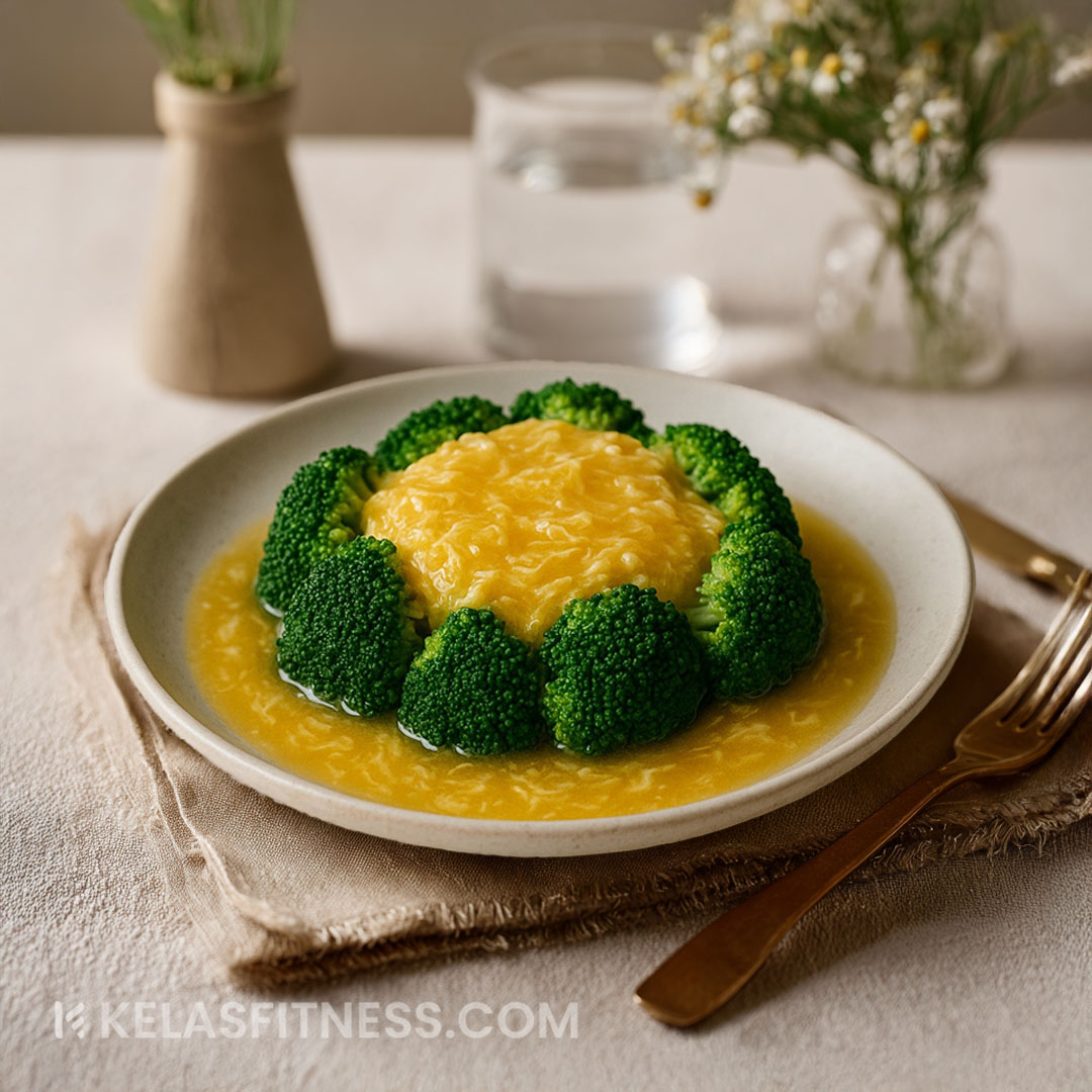 Resep Brokoli Siram Telur