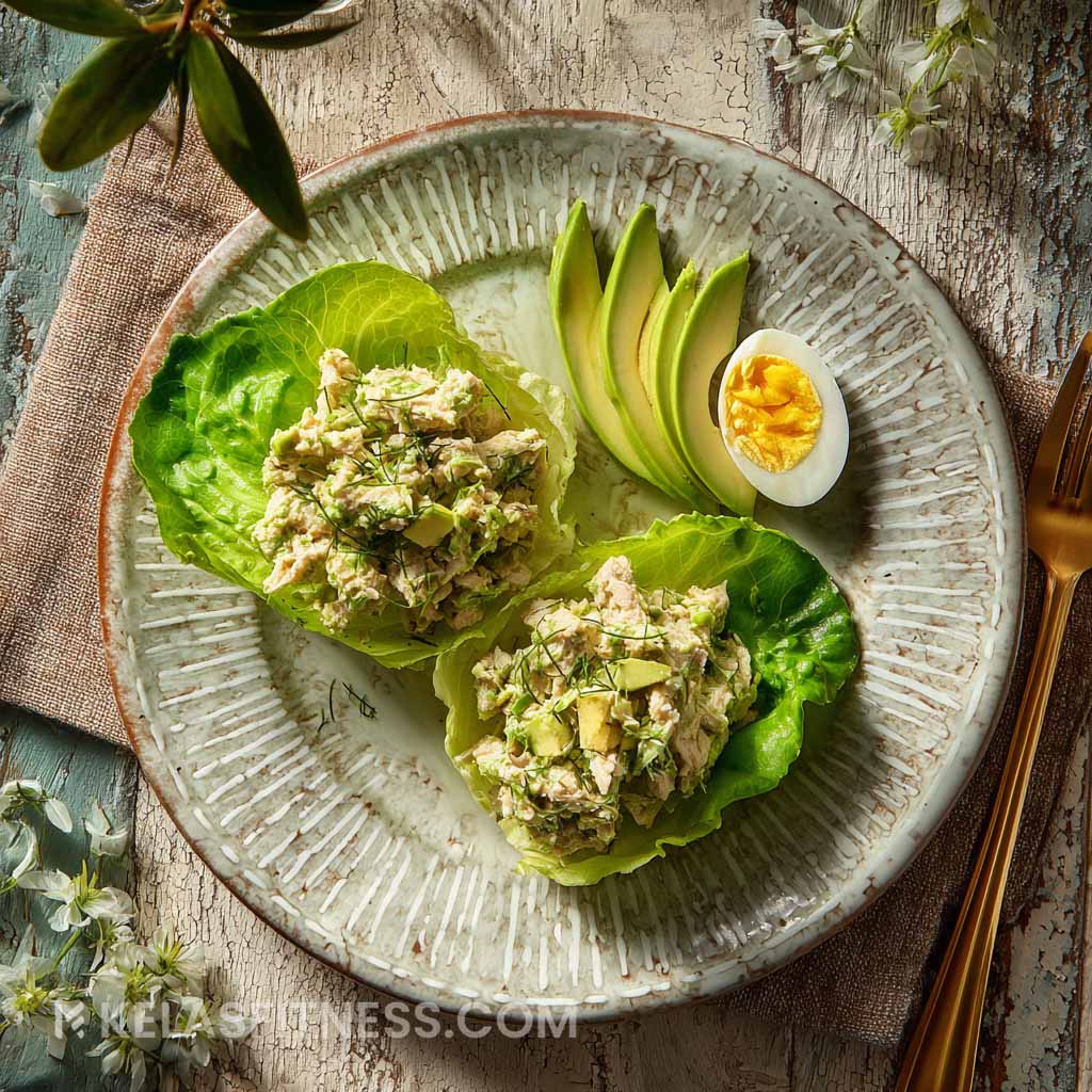 Resep Egg Tuna Avocado Salad