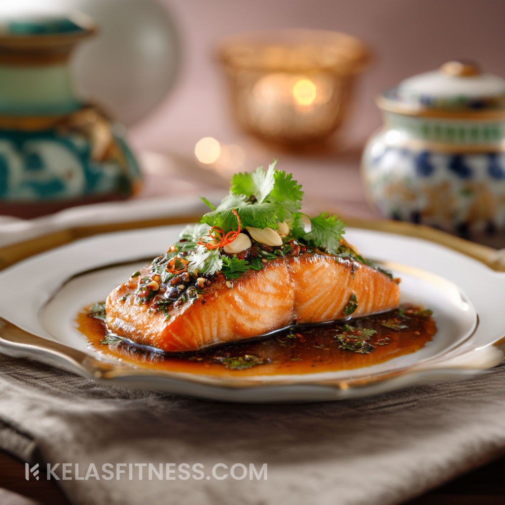 Resep Steamed Salmon