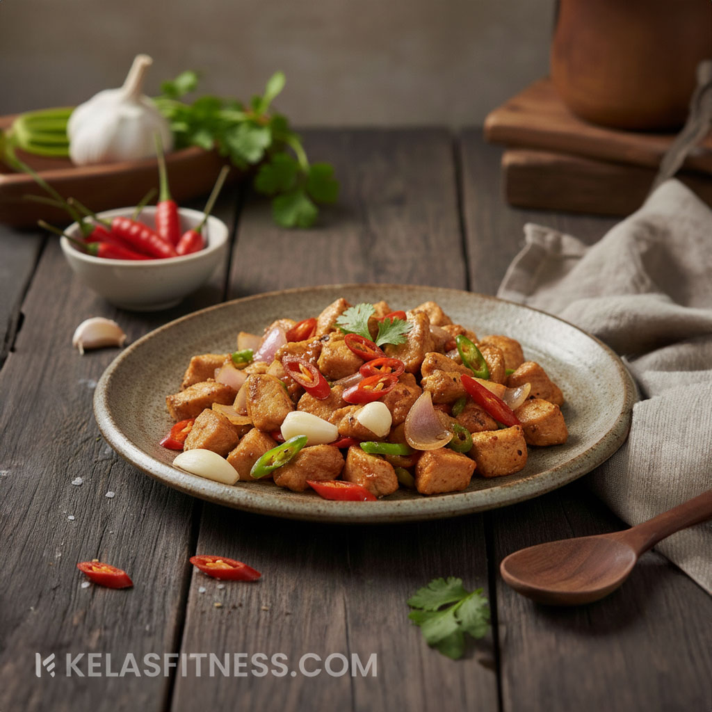 Resep Ayam Oseng Cabai Bawang