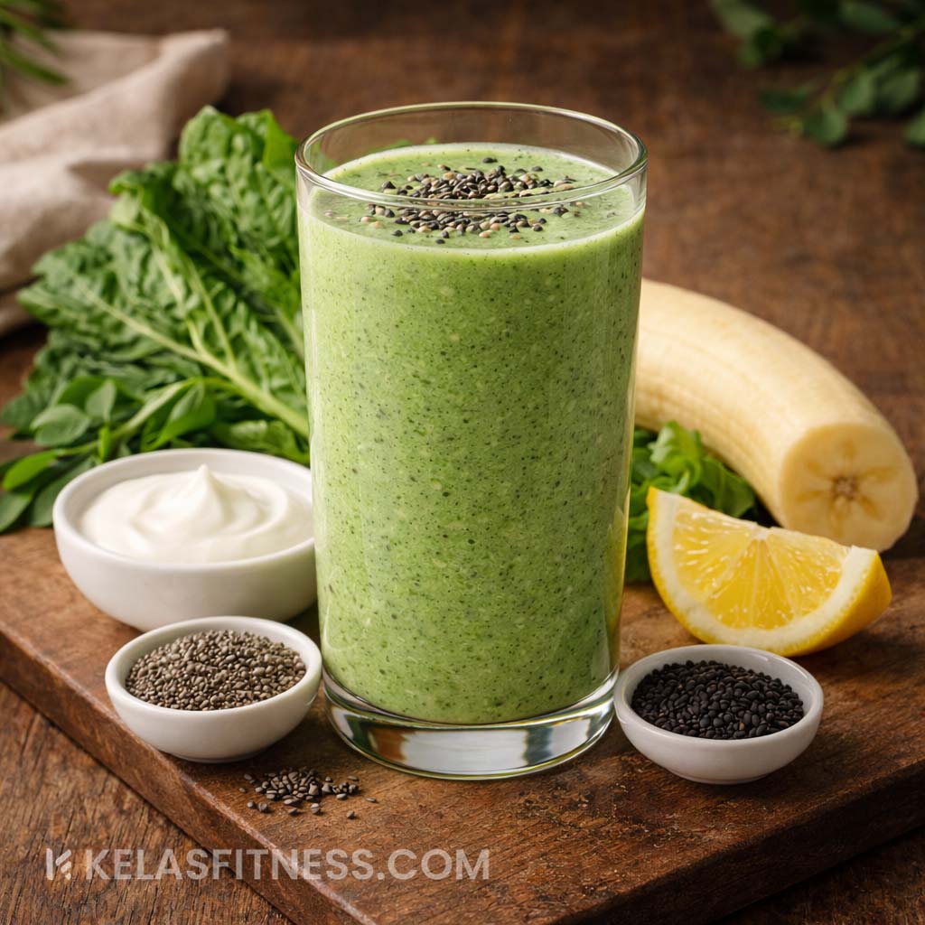 Resep Green Yoghurt Smoothie